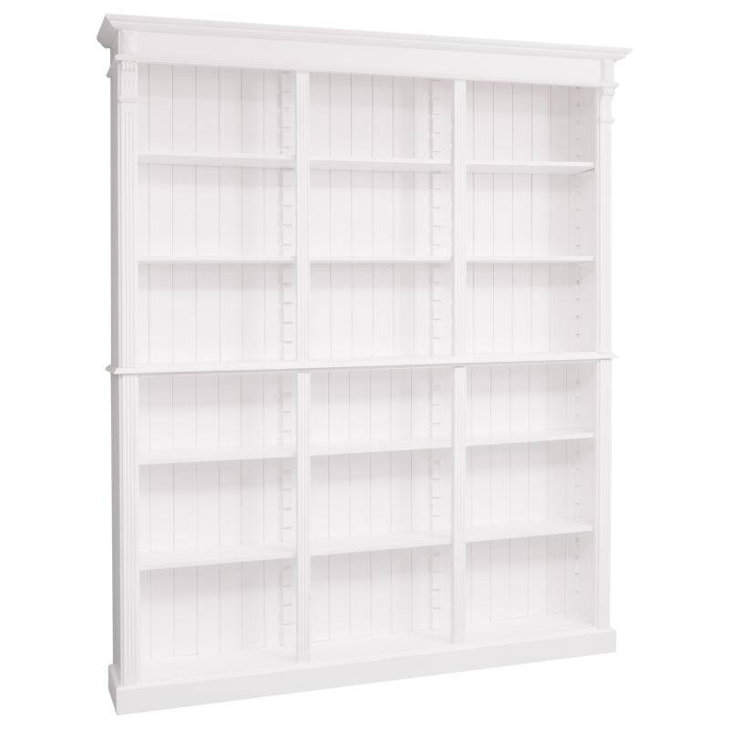 Großes romantisches Bücherregal Landhausstil Konfigurator alles frei wählbar von Möbro Manufacturing
