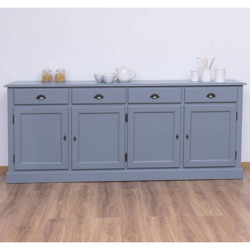 Günstiges Sideboard Landhausstil in fehgrau von Möbro Manufacturing