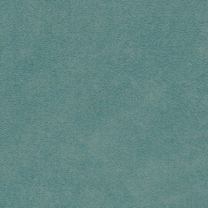 Handmuster für Microfaser meliert Cloud 72 türkisblau von Möbro Manufacturing