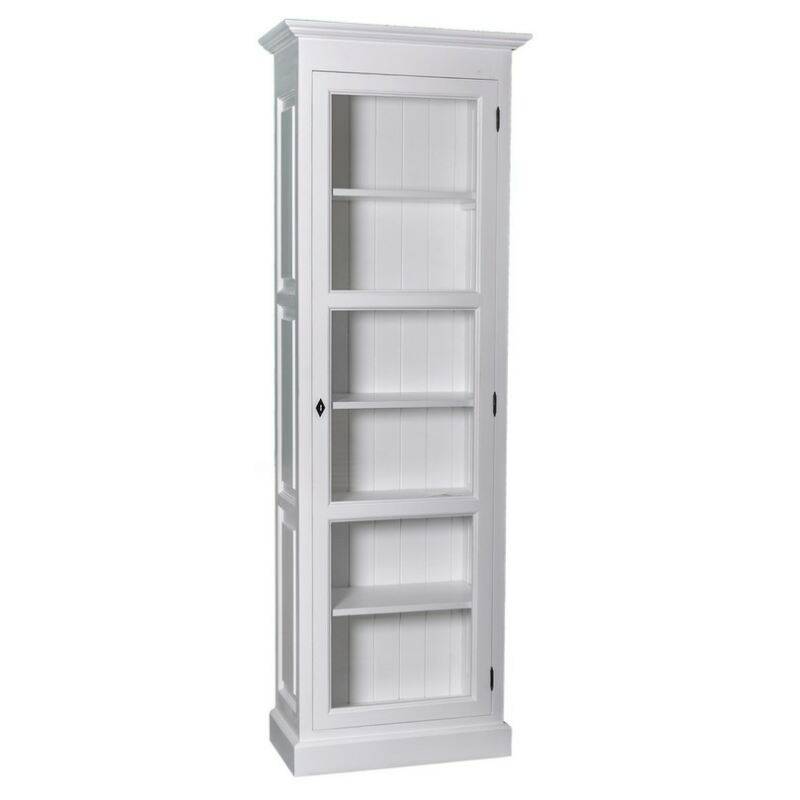 Hohe Büchervitrine Landhausstil Konfigurator alles frei wählbar von Möbro Manufacturing