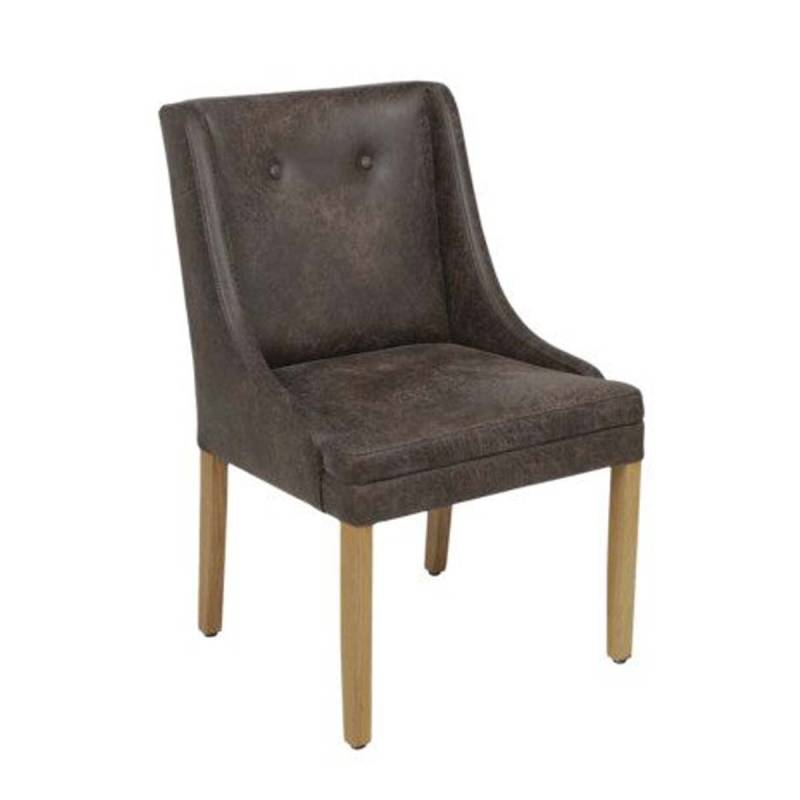 Klassischer Esszimmer Polsterstuhl KIM Webstoff SAWANA - pflegeleicht Klassischer Esszimmer Polsterstuhl KIM Webstoff SAWANA - pflegeleicht von Möbro Manufacturing