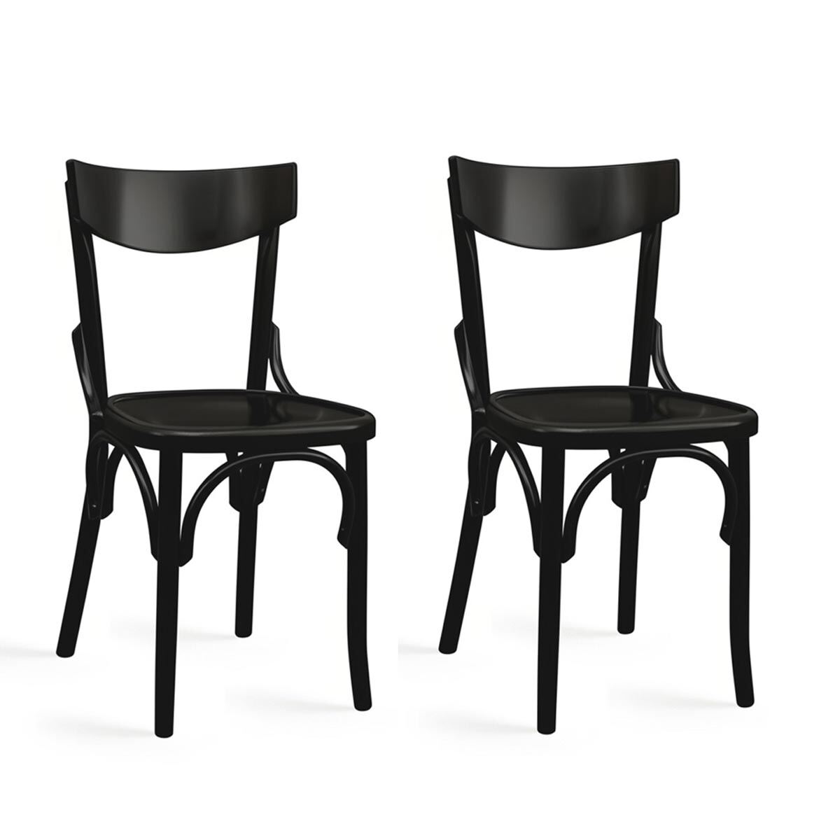 Klassischer Esszimmerstuhl (2er-Set) von Möbro Manufacturing