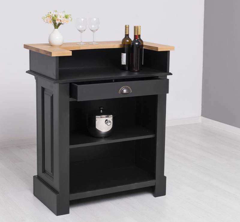 Kleine Landhausbar Salzburg - Eichenplatte unlackiert Kleine Landhausbar Salzburg - Eichenplatte unlackiert von Möbro Manufacturing