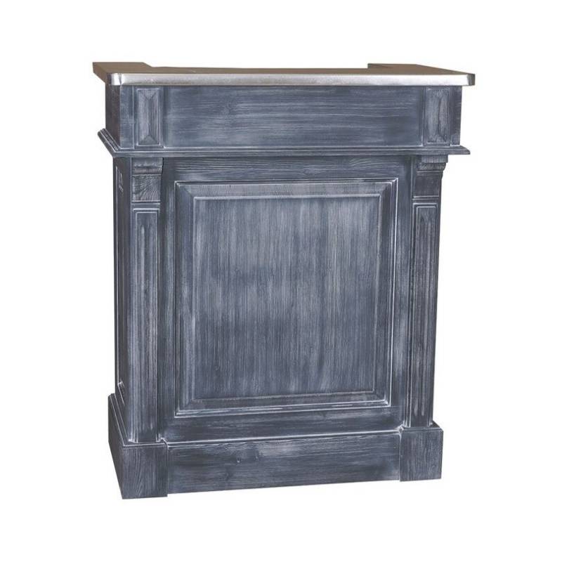 Kleine Landhausbar Salzburg - Zinkplatte einfarbig lackiert von Möbro Manufacturing