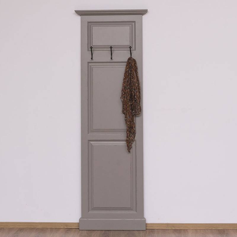 Kleine Landhausgarderobe drei Haken tief gebürstet Kleine Landhausgarderobe drei Haken tief gebürstet von Möbro Manufacturing