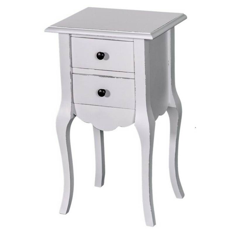 Kleiner Konsolentisch im Landhausstil mit zwei Schubladen lackiert von Möbro Manufacturing