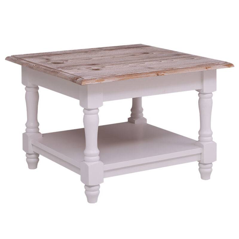 Kleiner Landhaus Couchtisch mit Ablage Konfigurator alles frei wählbar von Möbro Manufacturing