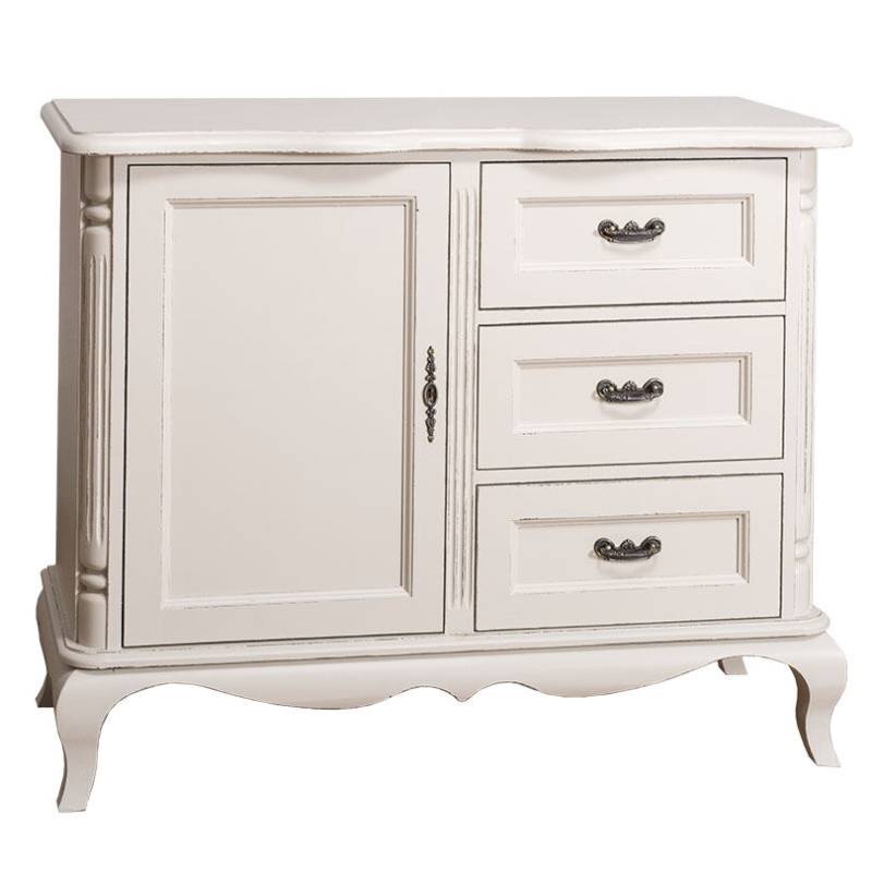 Kommode mit Landhausoptik - Eichenplatte natur (unlackiert) von Möbro Manufacturing