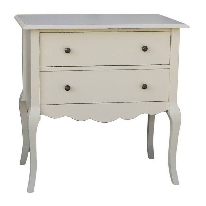 Konsolentisch Paris zwei Schubladen Landhaus tief gebürstet von Möbro Manufacturing