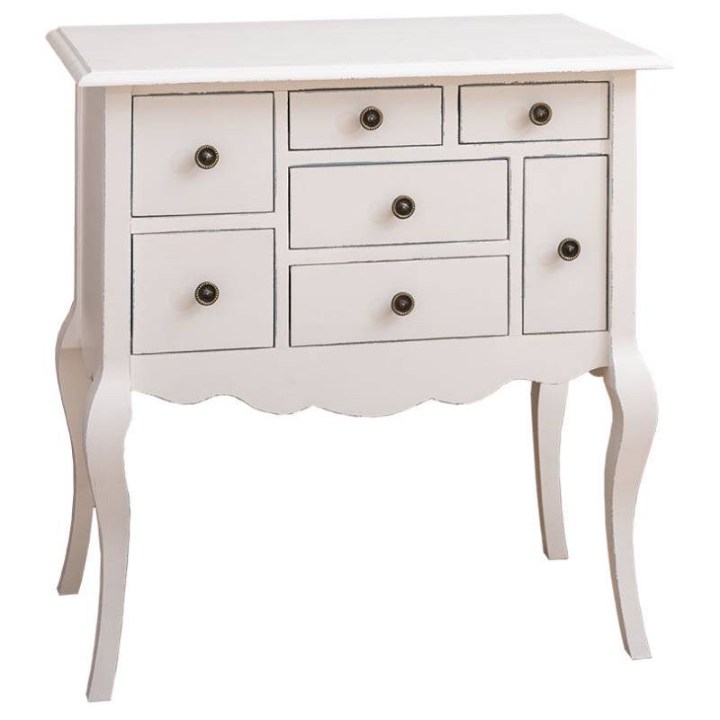 Konsolentisch verschiedene Schubfächer Landhaus lackiert von Möbro Manufacturing