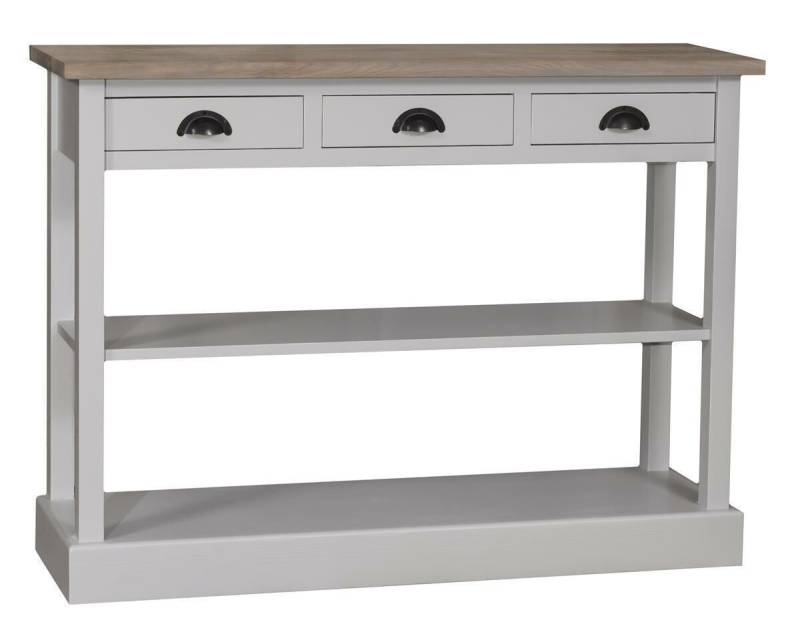 Landhaus Konsolentisch Hamburg - Eichenplatte lackiert Landhaus Konsolentisch Hamburg - Eichenplatte lackiert von Möbro Manufacturing