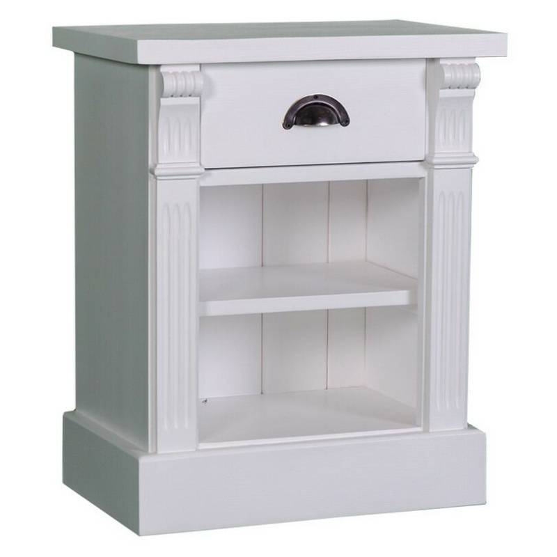 Landhaus-Nachttisch eine Schublade einfarbig lackiert Landhaus-Nachttisch eine Schublade einfarbig lackiert von Möbro Manufacturing