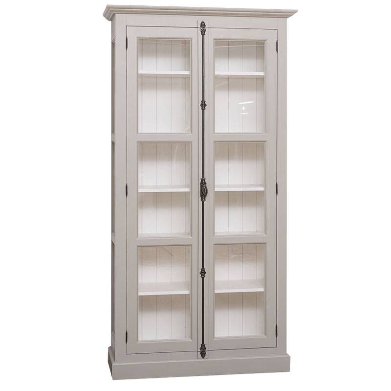 Landhaus Schaukasten Vitrine schmal Konfigurator alles frei wählbar von Möbro Manufacturing