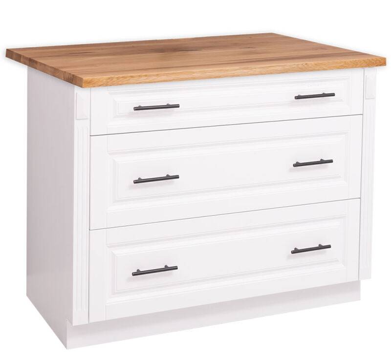Landhausstil Küchenmodul mit Auszügen - Eichenplatte Konfigurator alles frei wählbar von Möbro Manufacturing