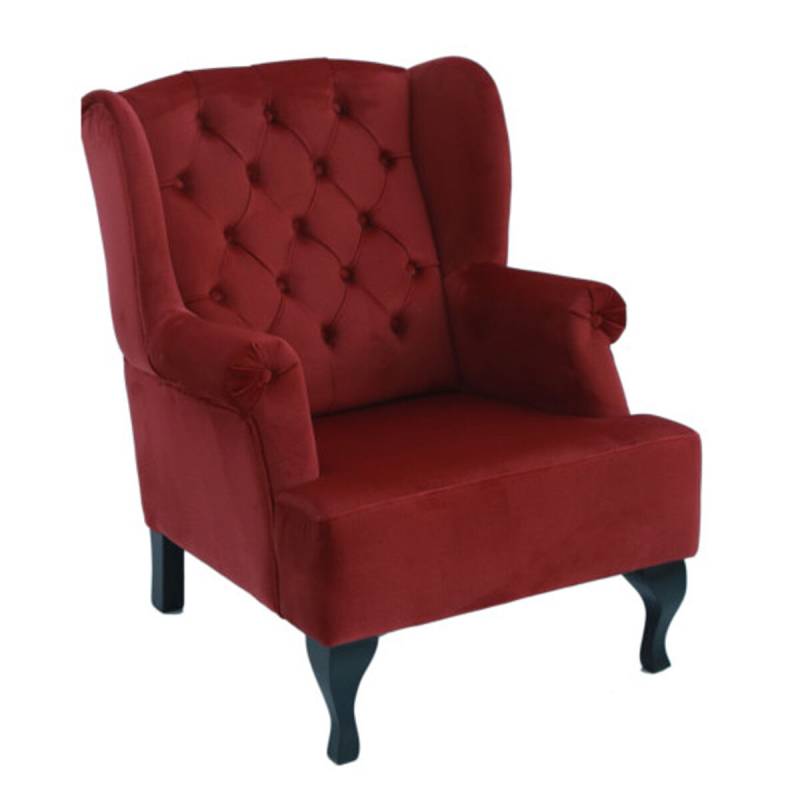 Landhausstil Ohrensessel RELAX Microfaser ARAGON - pflegeleicht von Möbro Manufacturing