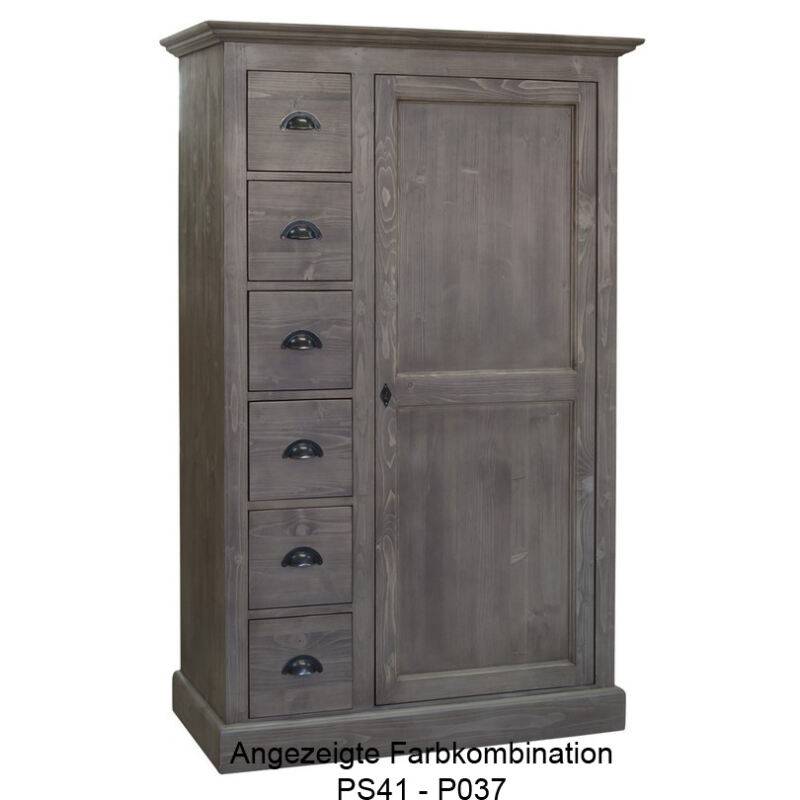 Massivholzschrank mit Schubladen im Landhausstil shabby chic / antik look von Möbro Manufacturing