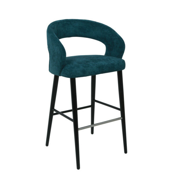 Moderner Barhocker mit Lehne gepolstert - ROBI 1 Webstoff DIOSA - pflegeleicht Moderner Barhocker mit Lehne gepolstert - ROBI 1 Webstoff DIOSA - pflegeleicht von Möbro Manufacturing
