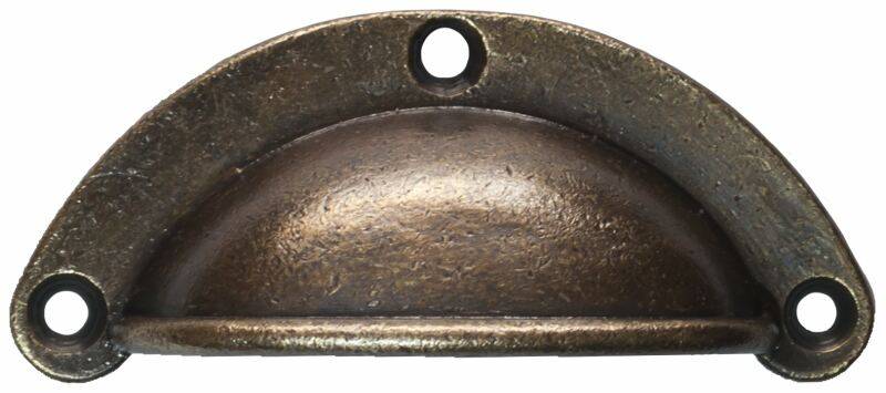 Muschelgriff Messing, FS3-38-AL von Möbro Manufacturing
