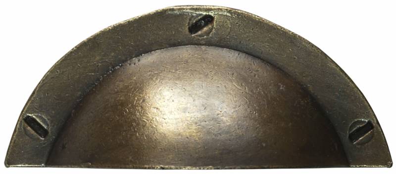 Muschelgriff Messing, FS3-47-AL von Möbro Manufacturing