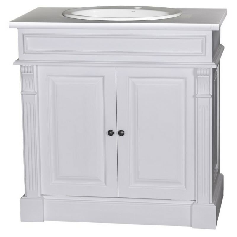 Nostalgischer Waschtisch im Landhausstil - Natursteinplatte shabby chic / antik look Nostalgischer Waschtisch im Landhausstil - Natursteinplatte shabby chic / antik look von Möbro Manufacturing