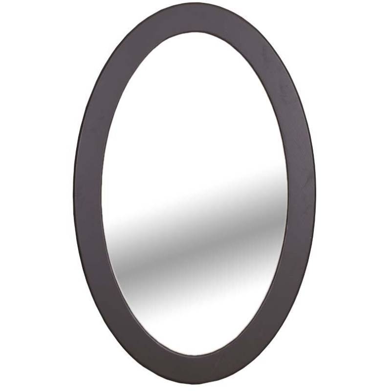 Ovaler Spiegel Landhaus gewachst von Möbro Manufacturing