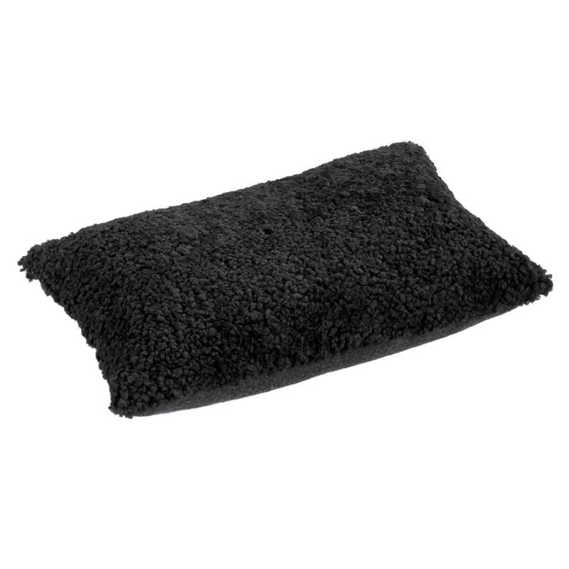 Schaffell Kissen hochwertig 40x60 cm Schwarz Schaffell Kissen hochwertig 40x60 cm Schwarz von Möbro Manufacturing