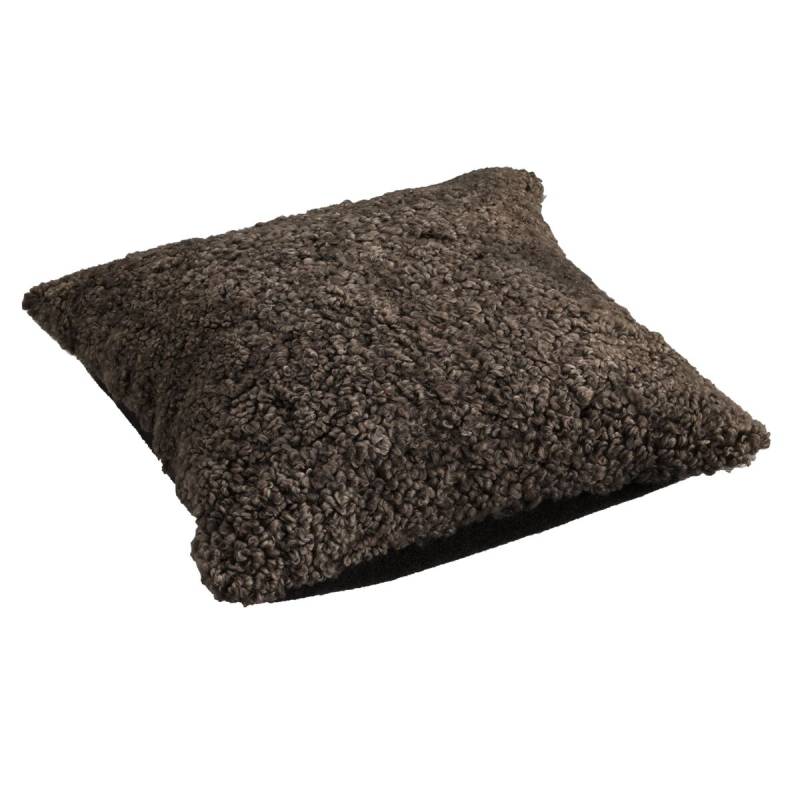 Schaffell Kissen hochwertig 50x50 cm Espresso Schaffell Kissen hochwertig 50x50 cm Espresso von Möbro Manufacturing