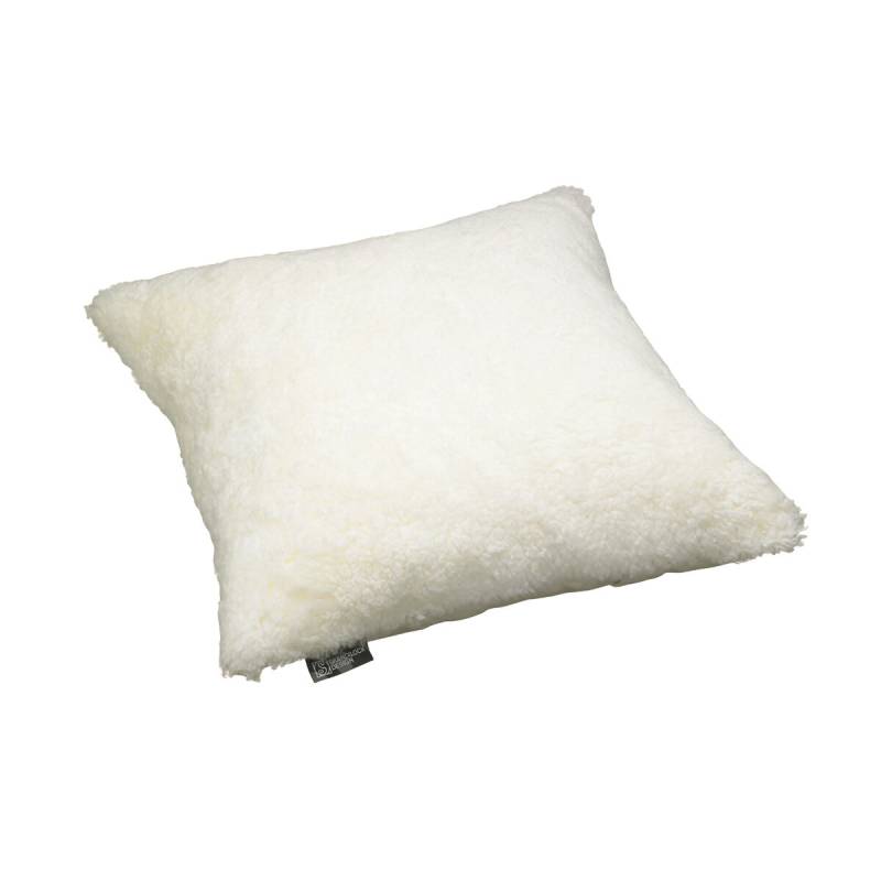 Schaffell Kissen hochwertig 50x50 cm Offwhite von Möbro Manufacturing