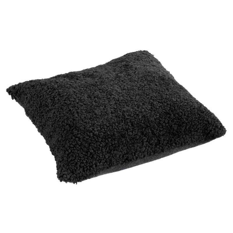 Schaffell Kissen hochwertig 50x50 cm Schwarz Schaffell Kissen hochwertig 50x50 cm Schwarz von Möbro Manufacturing