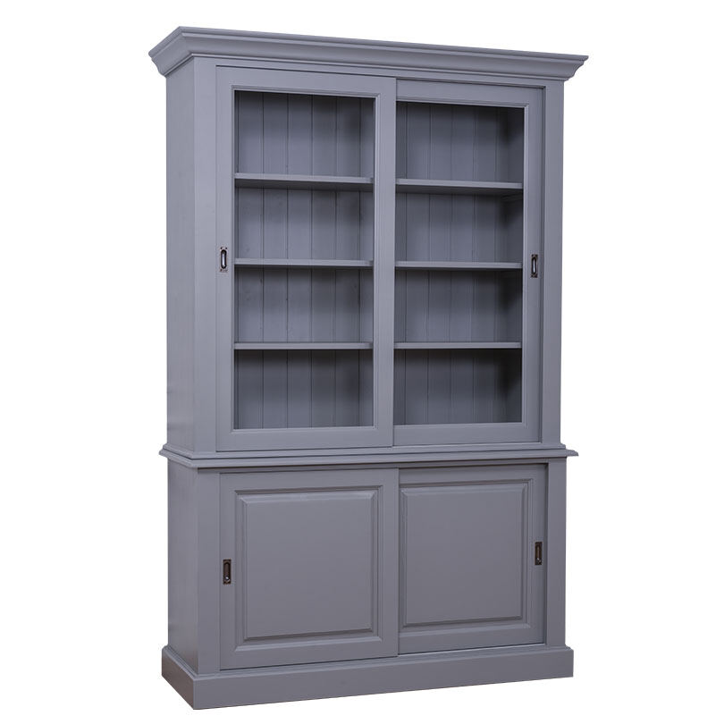 Schmaler Buffetschrank mit Schiebetüren lackiert Schmaler Buffetschrank mit Schiebetüren lackiert von Möbro Manufacturing