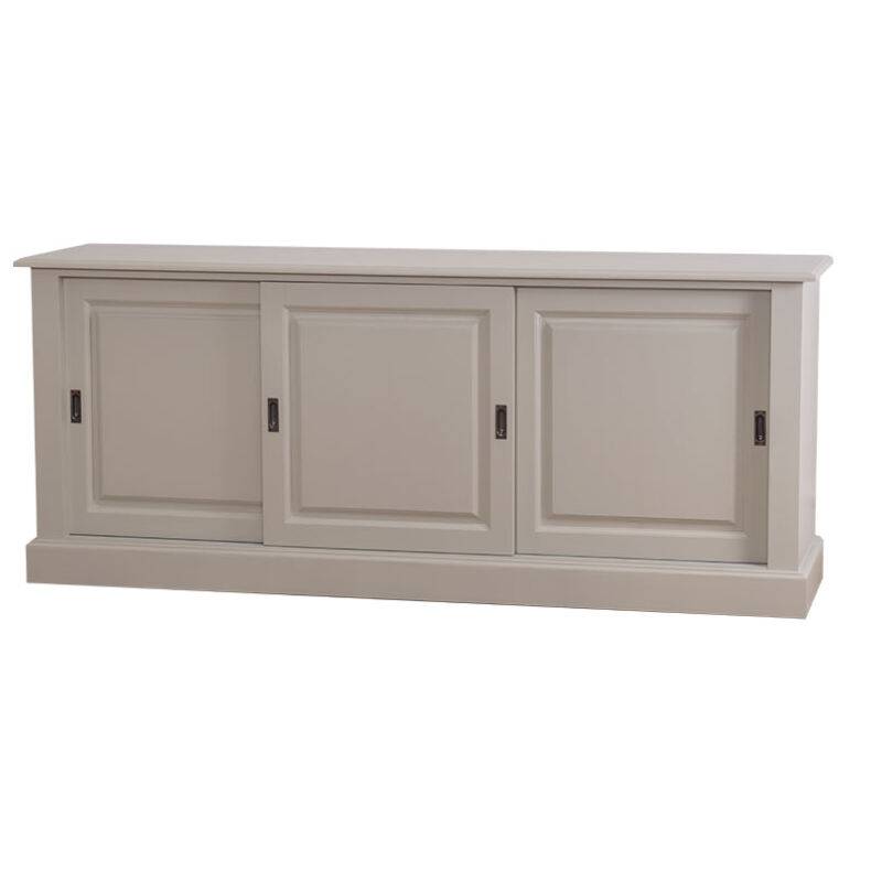 Sideboard mit Schiebetüren im Landhausstil - Eichenplatte Konfigurator alles frei wählbar von Möbro Manufacturing