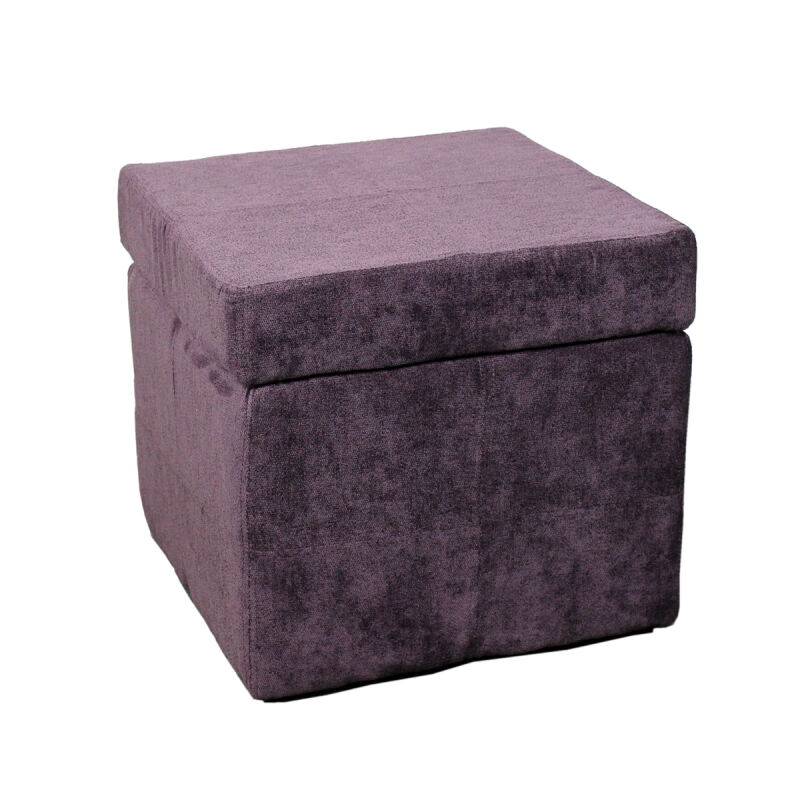 Sitzhocker mit Stauraum flieder von Möbro Manufacturing