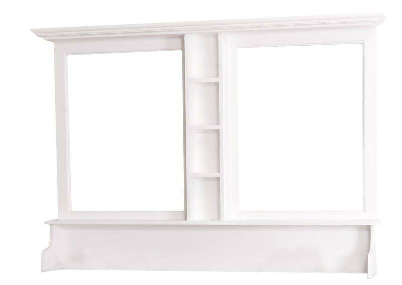 Spiegelaufsatz Provence im Landhausstil Konfigurator alles frei wählbar von Möbro Manufacturing