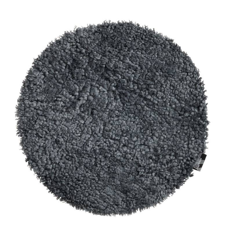 Stuhlauflage Schaffell - 33 cm Charcoal von Möbro Manufacturing