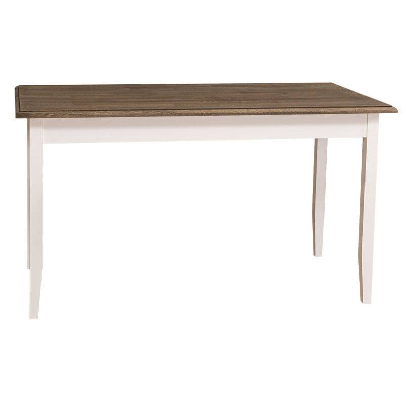 Tisch im Landhausstil - 140 x 70 cm Eichenplatte gewachst von Möbro Manufacturing