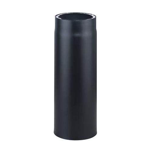 Möck Ofenrohr, doppelwandig gedämmt, System Primus, 150/750 mm Schwarz von Möck