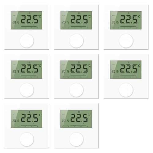 Möhlenhoff - Kabelgebundene Fußbodenheizungsteuerung zur Einzelraumregelung mit 7 Raumthermostaten Alpha Direct Display - Control von Möhlenhoff
