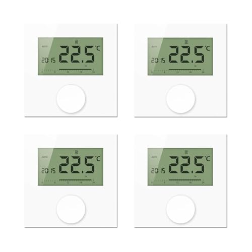 Möhlenhoff - Kabelgebundene Fußbodenheizungsteuerung zur Einzelraumregelung mit 4 Raumthermostaten Alpha Direct Display - Control von Möhlenhoff
