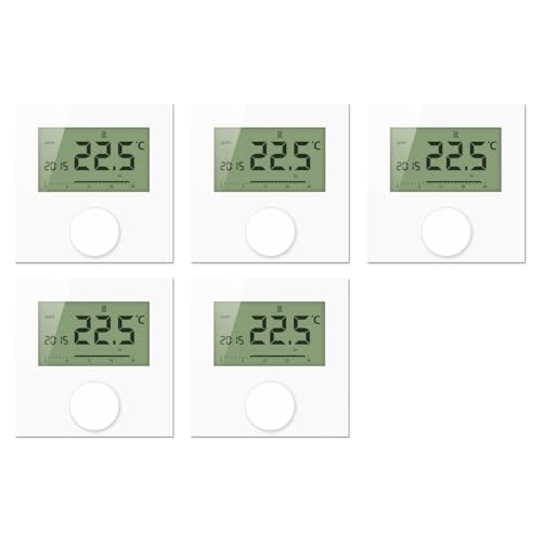 Möhlenhoff - Kabelgebundene Fußbodenheizungsteuerung zur Einzelraumregelung mit 5 Raumthermostaten Alpha Direct Display - Control von Möhlenhoff