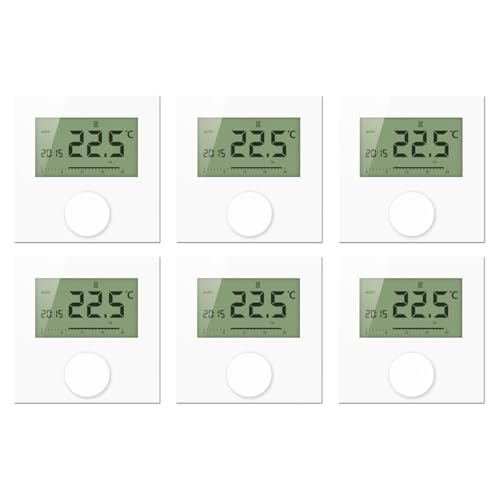 Möhlenhoff - Kabelgebundene Fußbodenheizungsteuerung zur Einzelraumregelung mit 6 Raumthermostaten Alpha Direct Display - Control von Möhlenhoff