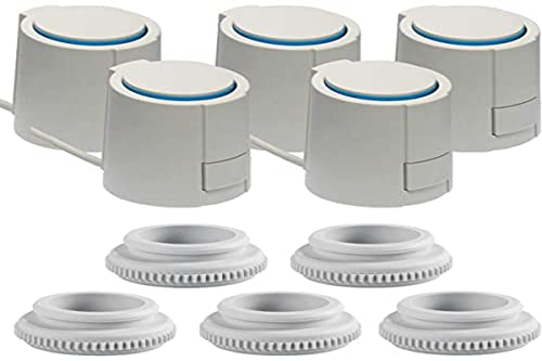 Möhlenhoff KF003 Alpha-5 Stellantrieb, 1 W, 230 V, weiß (5er pack) von Möhlenhoff