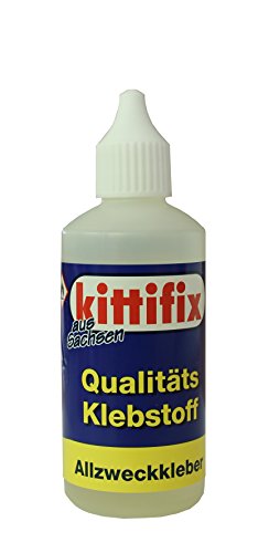 Kittifix Qualität-Klebstoff, 75 g – klebt Holz, Papier, Filz, Leder, Textilien von efco