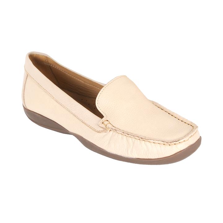 Damen-Moccassin 'Marcia' beige Gr. 38 von Moema