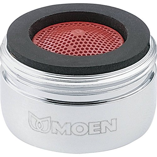 Moen 3919 2.2 GPM Male Thread Kitchen Faucet Aerator, Chrome, Pack of 1 von Moen