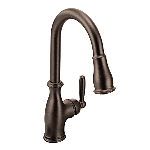 Moen 7185orb Brantford one-handle Hohe Arc Pull-Down-Küchenarmatur, Öl eingerieben Bronze von Moen