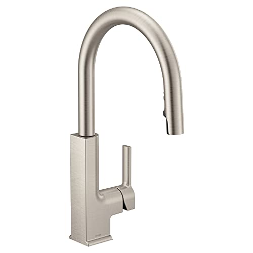 Moen Align one-handle Hohe Arc-Pulldown-Küchenarmatur, Spot Resist Stainless, 375 von Moen