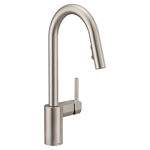 Moen 7565SRS Align One-Handle High Arc Pulldown Kitchen Faucet Featuring Reflex, Spot Resist Stainless von Moen