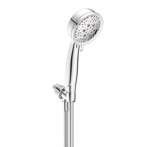 Moen Caldwell 26015 Handbrause-Set, multifunktional, 2,5 GPM, mit Schlauch, Chrom Moen Caldwell 26015 Handbrause-Set, multifunktional, 2,5 GPM, mit Schlauch, Chrom von Moen