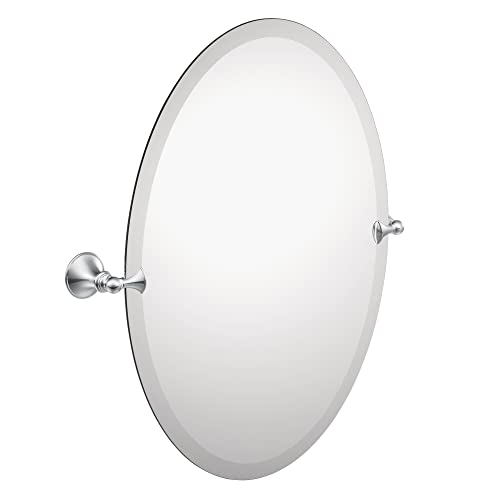 Moen DN2692CH Glenshire Badezimmerspiegel, oval, neigbar, Chrom von Moen
