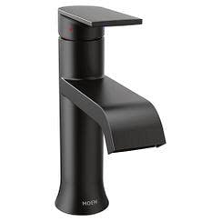 Moen Einhebelmischer für Waschbecken, modernes Design, mit optionaler Deckplatte Modern matte black von Moen